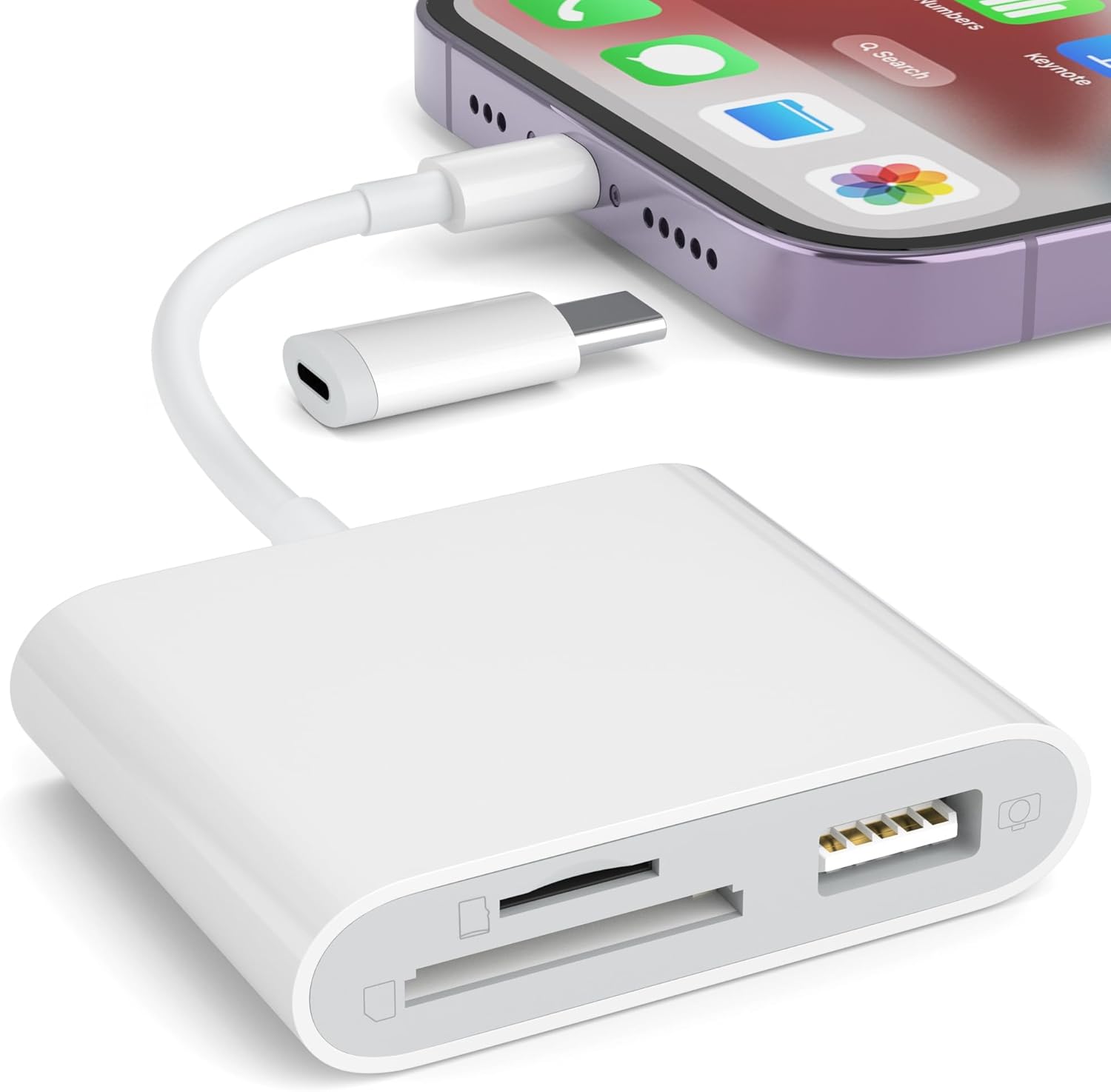 SD card reader for iPhone